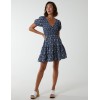 Shirred Bust Mini Dress With Puff Sleeve Shirred Bust Mini Dress With Puff Sleeve